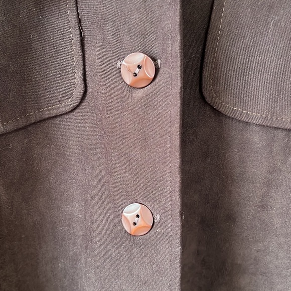 LT Sport Petite Brown, Lightweight Blazer - Size M - Picture 5 of 12